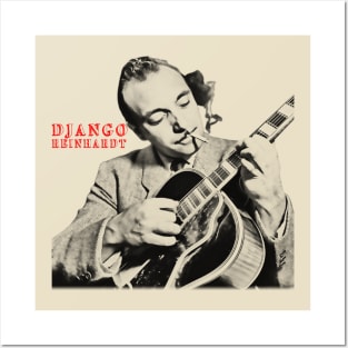 django reinhardt visual art Posters and Art